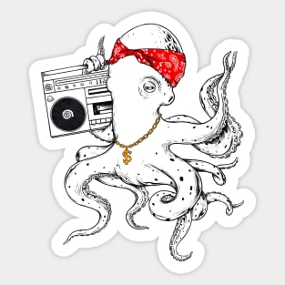 OCTO BOOMBOX Sticker